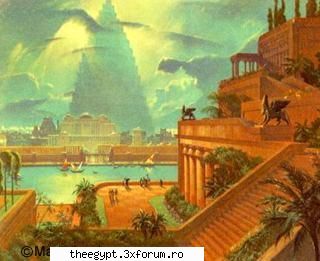 cele minuni ale lumii gradinile crede fost construite jurul anului 600 babilon, partea estica sud