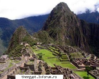 Cele 7 minuni ale lumii - Ruinele incase de la Machu Picchu Ruinele - Cafeneaua lui Yonutz