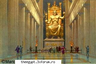 Cele 7 minuni ale lumii - Statuia lui Zeus Anul constructiei: Intre anii B - Cafeneaua lui Yonutz