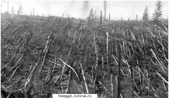 Enigma Tunguska - Siberia, regiunea Krasnoiarsk, 30 iunie 1908, ora - Enigme